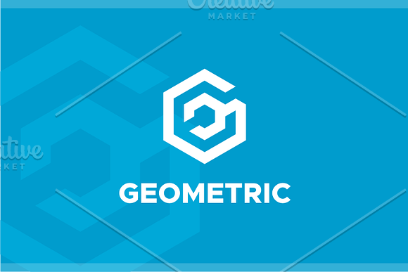 Geometric Logo in Logo Templates - product preview 3