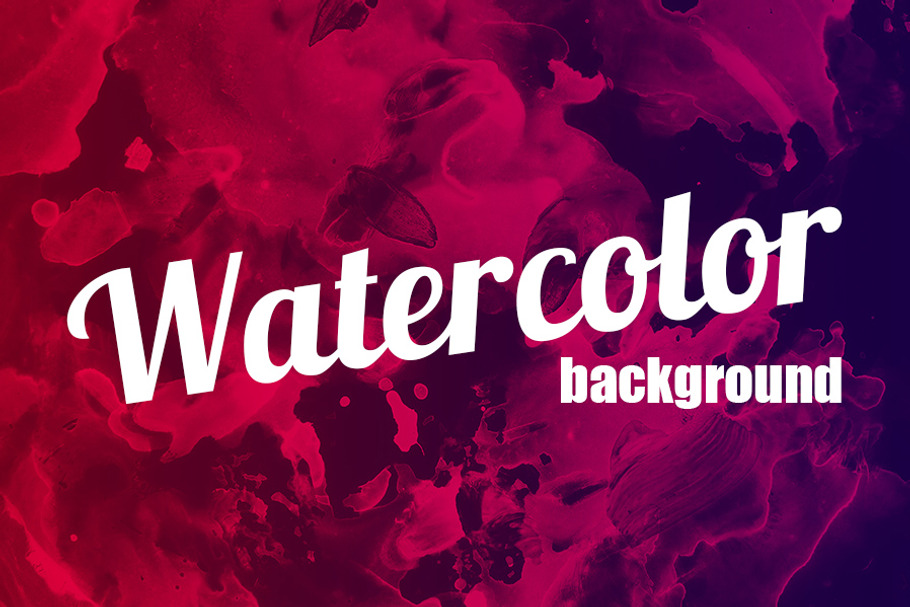 Watercolor painted red background in Textures - product preview 8