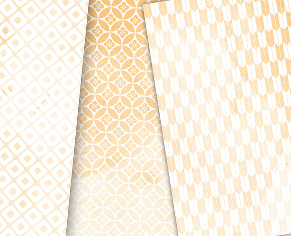 Peach Wedding Watercolor Background in Patterns - product preview 2