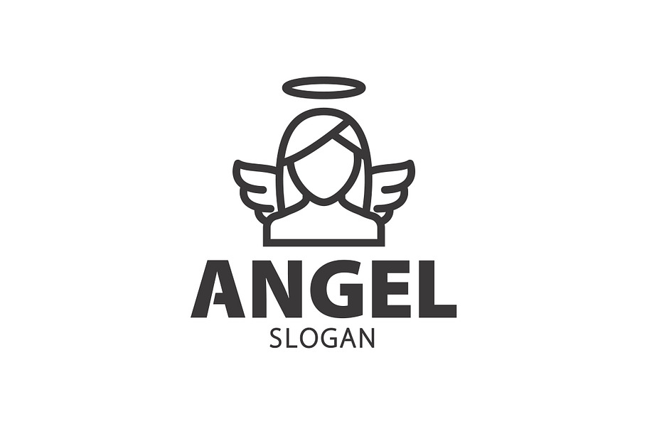 Angel Logo in Logo Templates - product preview 8