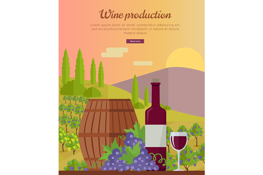 Poster for Red Vinev in Illustrations - product preview 8
