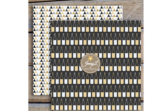 Wine Digital Papers in Patterns - product preview 1