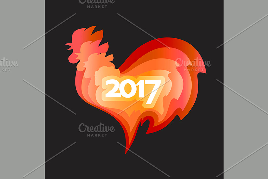 Happy New Year 2017  in Illustrations - product preview 8