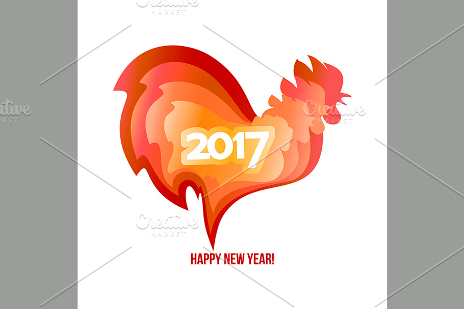 Happy New Year 2017 in Illustrations - product preview 8