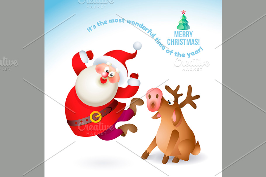 Happy New Year 2017 Santa Claus in Illustrations - product preview 8