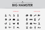 8900 BIG HAMSTER Icons Library