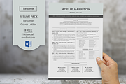 Modern resume templates for Word