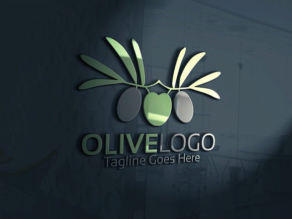 Olive Logo in Logo Templates - product preview 2