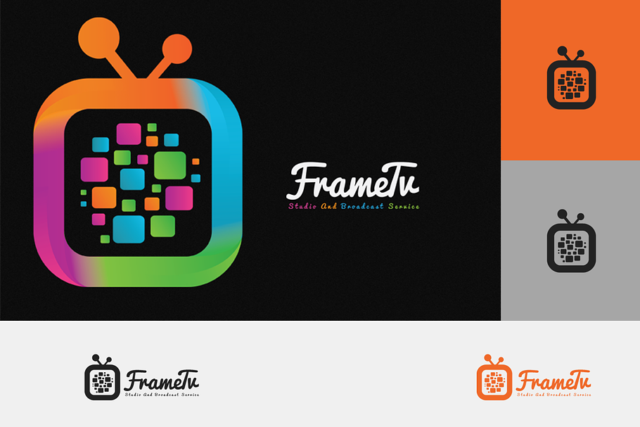 Frame TV logo in Logo Templates - product preview 8
