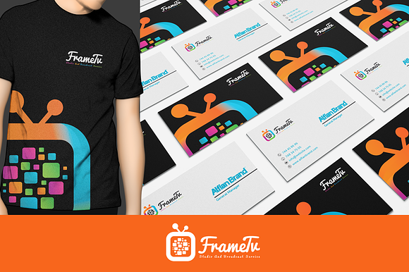 Frame TV logo in Logo Templates - product preview 1