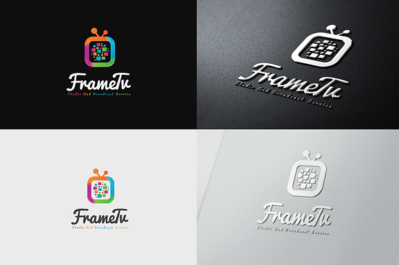 Frame TV logo in Logo Templates - product preview 2