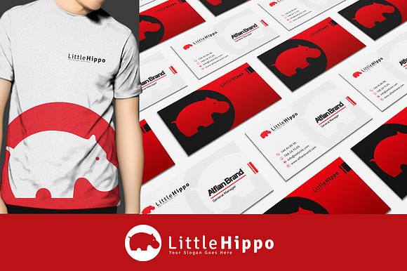 Hippo Logo in Logo Templates - product preview 1