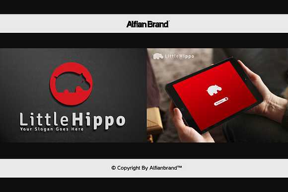 Hippo Logo in Logo Templates - product preview 3