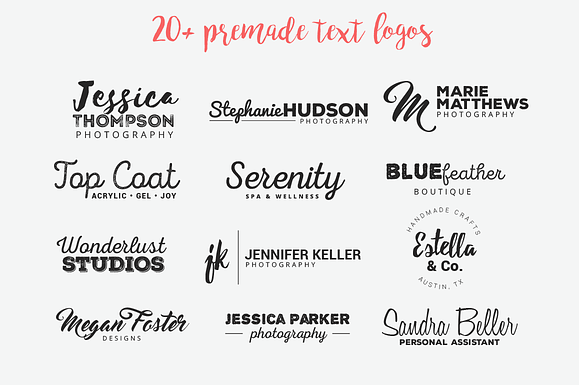 Big Hand Drawn Logo Kit in Logo Templates - product preview 28