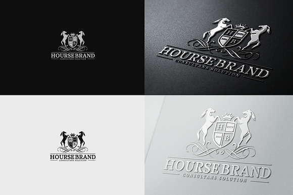 Royal Horse Logo in Logo Templates - product preview 2