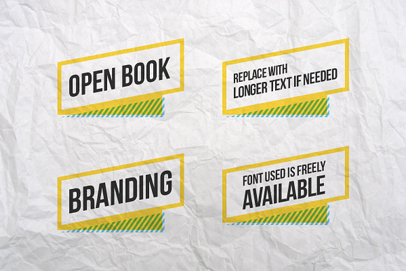 Modern Box Style Branding in Logo Templates - product preview 1