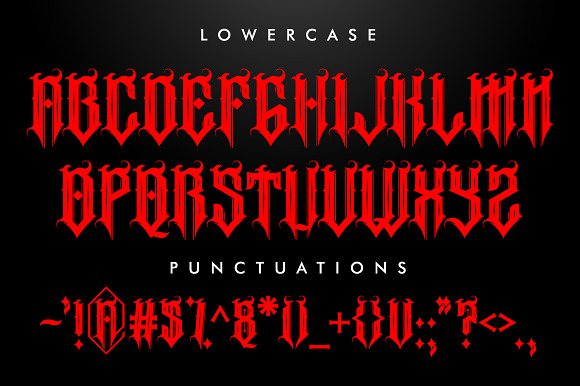 Ruthless Typeface in Blackletter Fonts - product preview 2
