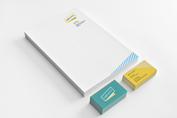 Modern Box Style Branding in Logo Templates - product preview 4