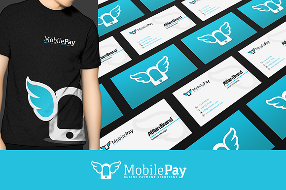 Mobile Pay Logo in Logo Templates - product preview 1