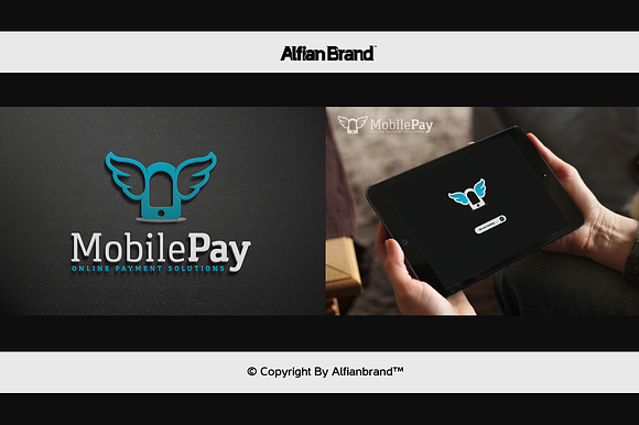 Mobile Pay Logo in Logo Templates - product preview 3