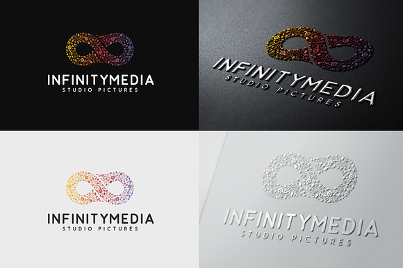Infinity Media Logo in Logo Templates - product preview 2