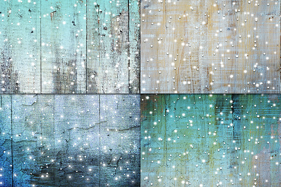 Christmas background wood and snow in Textures - product preview 2