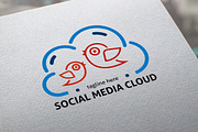 Social Media Cloud Logo
