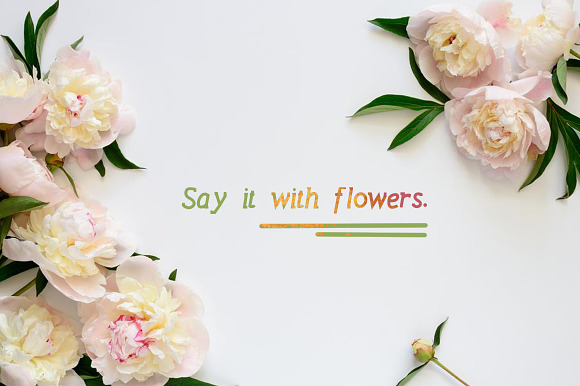 Peony Font only $5 in Script Fonts - product preview 1