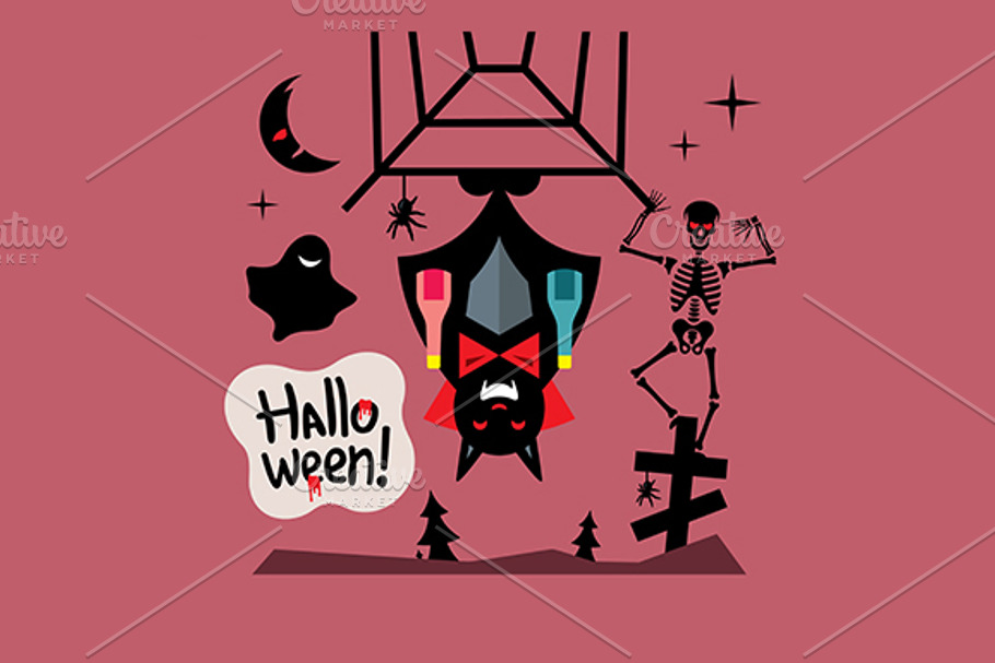 Halloween Bar in Illustrations - product preview 8
