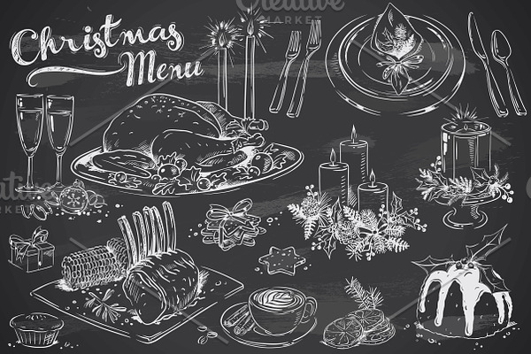 Christmas menu