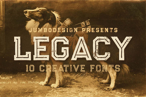 Fonts & Graphics MegaBundle in Display Fonts - product preview 10
