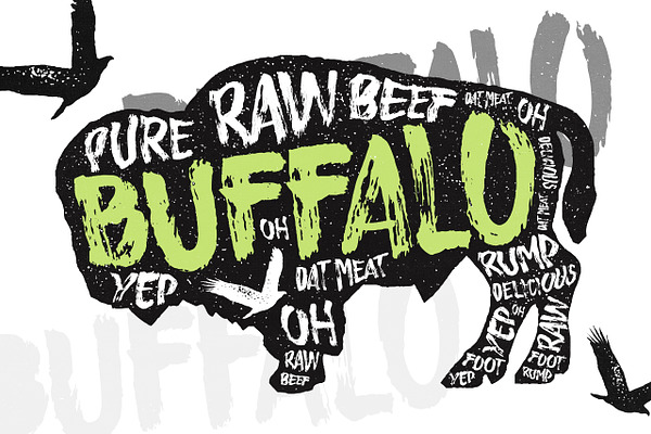 Buffalo - Display Typeface