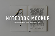 Notebook Styled Stock Photo + Mockup