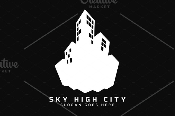 Sky High City Logo in Logo Templates - product preview 3
