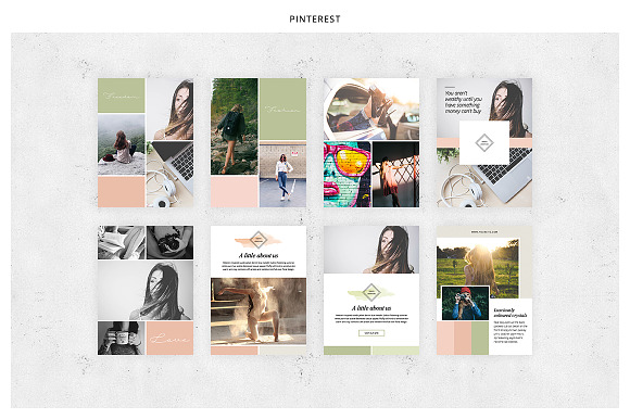 Gorgeous Social Media Template Pack in Instagram Templates - product preview 1