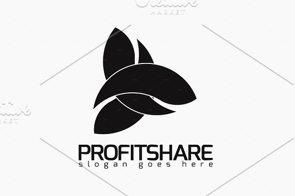 Profit Share Logo in Logo Templates - product preview 4