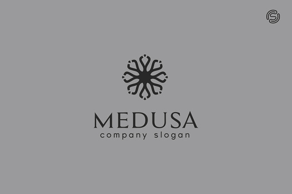 Medusa Logo Template in Logo Templates - product preview 2