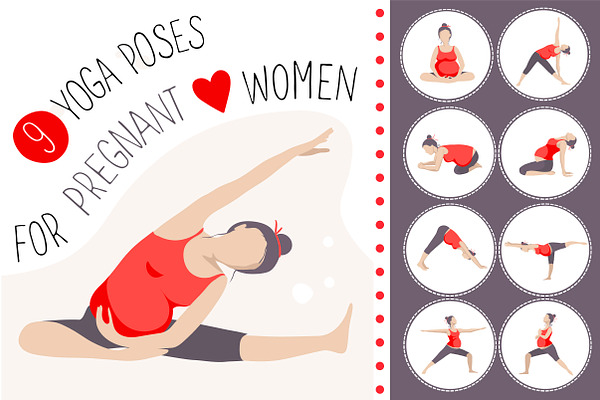 9 yoga poses for pregnant women