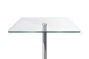 Modern glass table