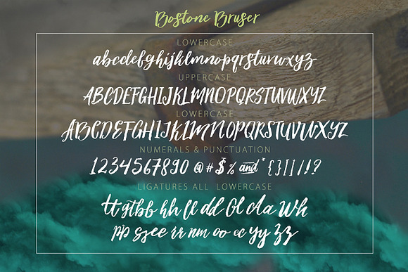 Bostone  in Script Fonts - product preview 6