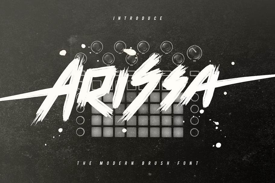 Arissa Typeface in Display Fonts - product preview 8
