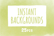 25 instant backgrounds (.jpg)