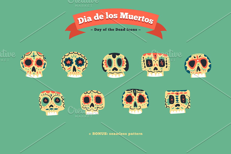 Day of the Dead Icons