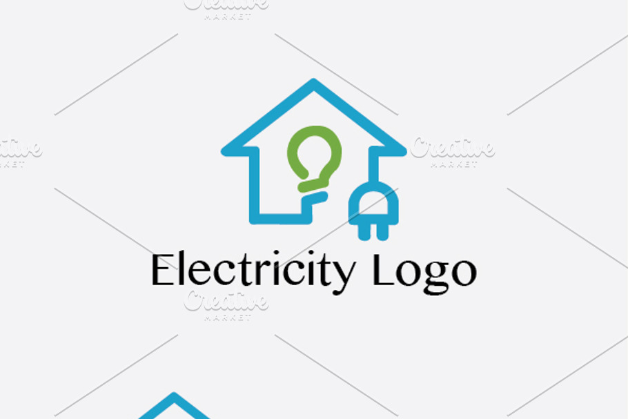 Electricity Logo Template