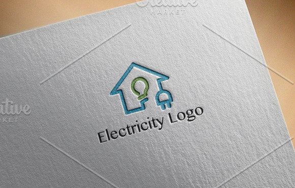 Electricity Logo Template in Logo Templates - product preview 4