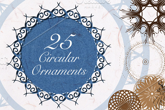 25 Vector Ornaments in Objects - product preview 2