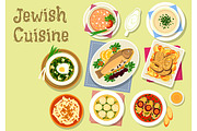 Jewish cuisine dishes