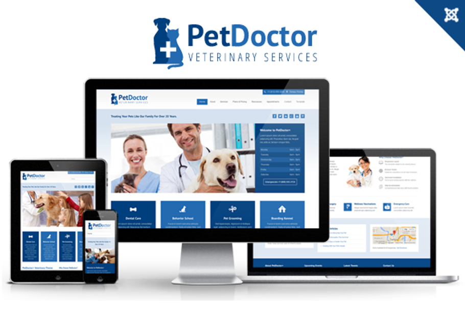 PetDoctor Veterinary Joomla Theme in Joomla Themes - product preview 8