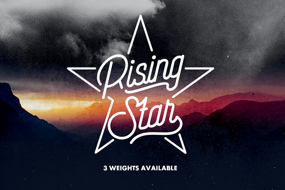 Rising Star Font in Display Fonts - product preview 8