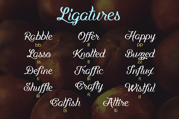 Just Peachy Script Typeface in Fonts - product preview 5